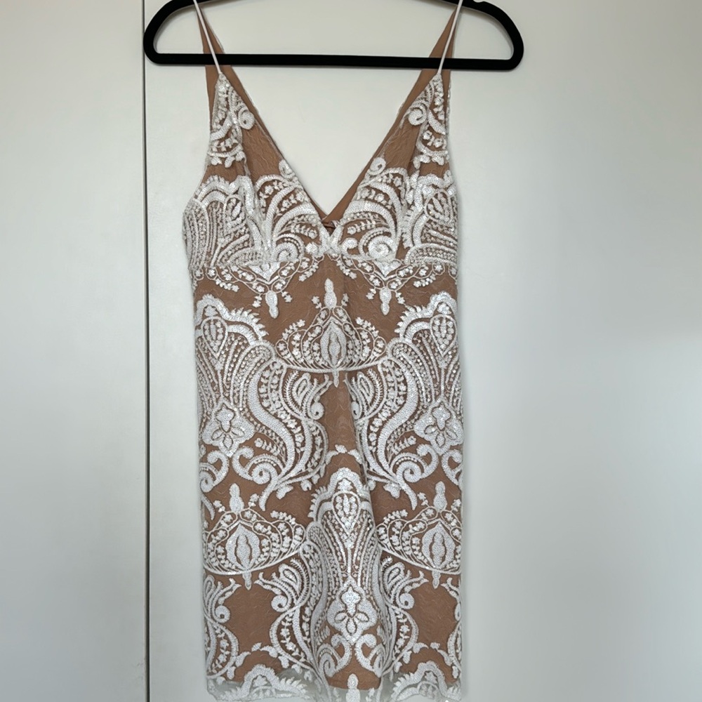 Free People Sequin Mini Dress